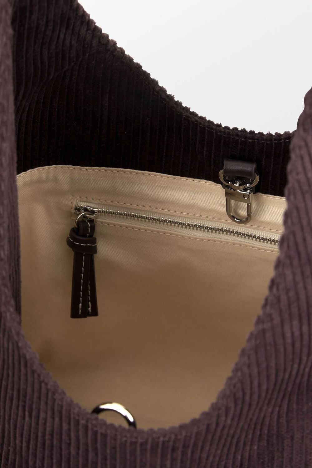 Corduroy Siena taske - Chocolate Torte